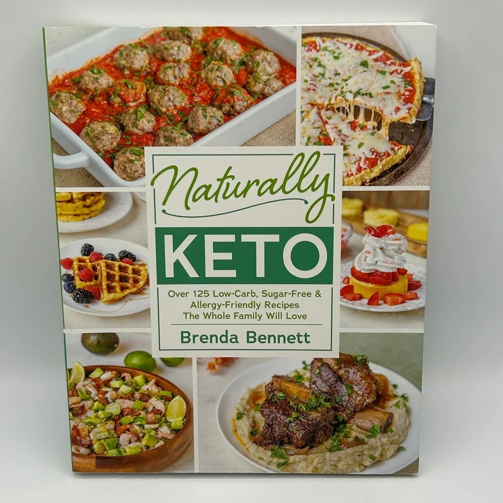 Naturally Keto 125 Low Carb Sugar Free Allergy Friendly Recipes Cookbook Paper